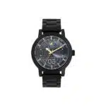 Fastrack NM3199NM03 Road Trip Black Dial Stainless Steel Strap Watch