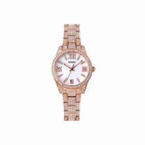 Skmei (1741RG) Quartz Rhinestone Mosaic Women's Watch - Rose Gold (1)