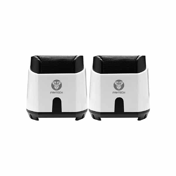 Fantech GS201 Hellscream Portable USB Speakers - White