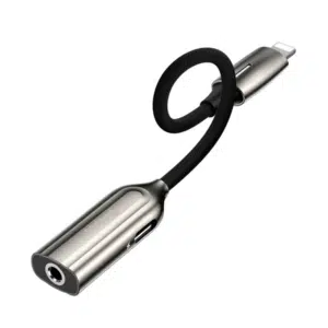 Baseus Lightning Male To Lightning 3.5mm Female Audio Converter L56 (CALL56-0A)