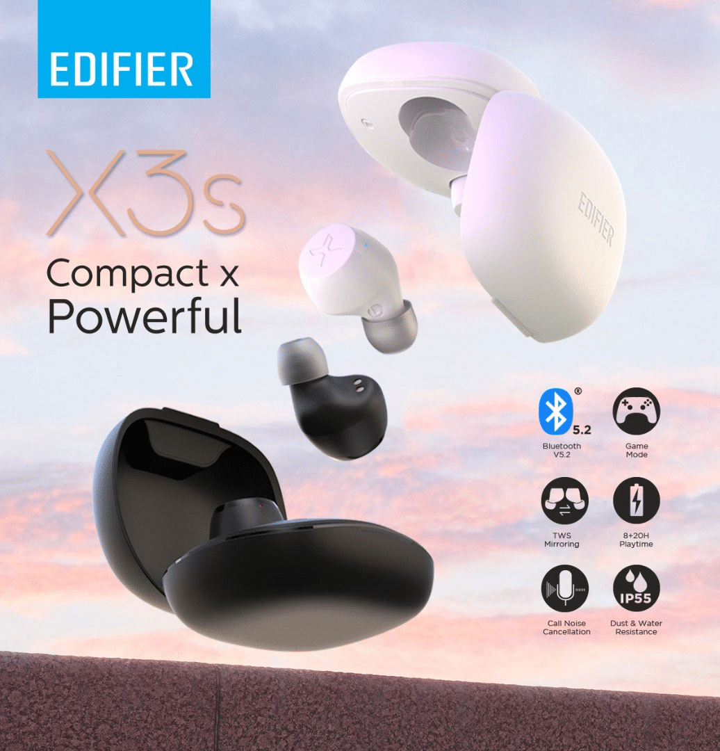Edifier X3S True Wireless Earbuds 1