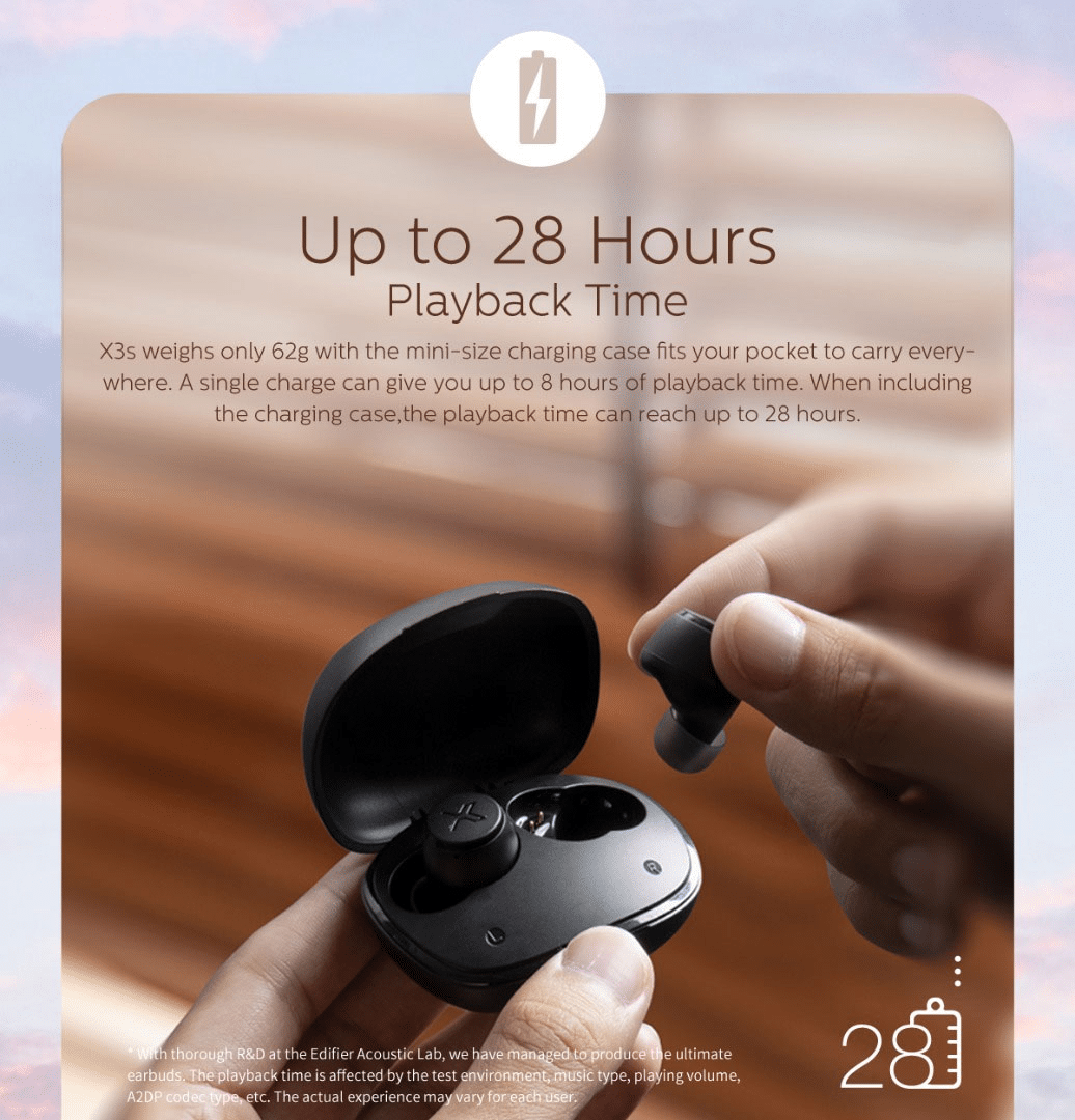 Edifier X3S True Wireless Earbuds 3