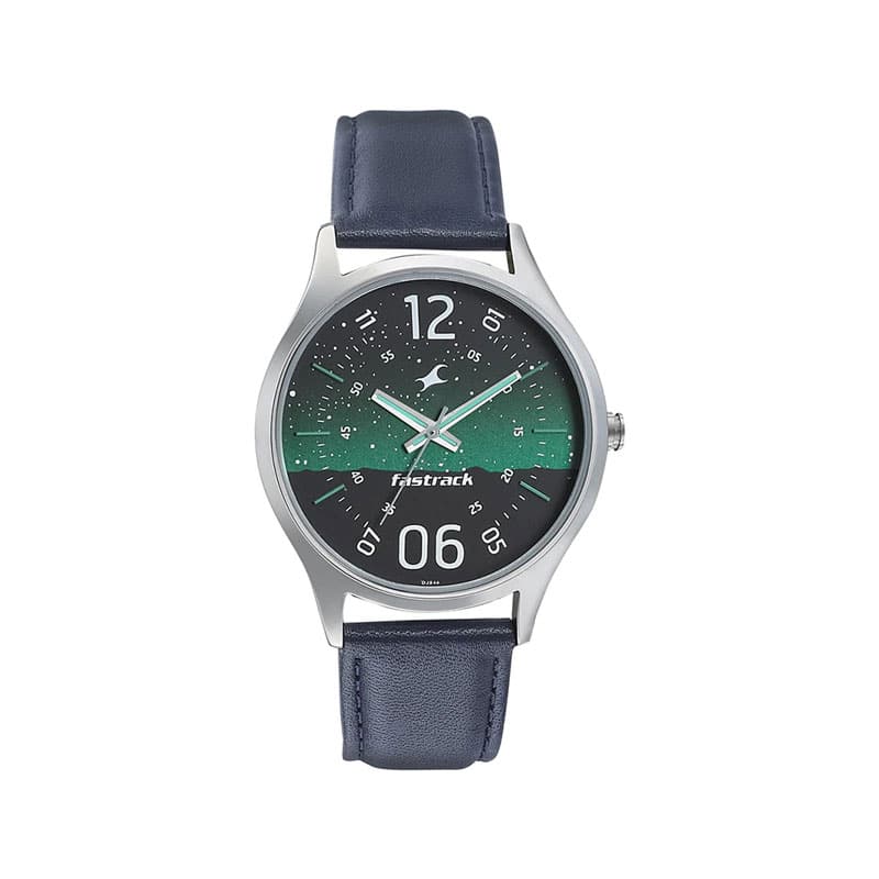 Fastrack 3184SL04 Horizon Green Dial Space Rover Watch