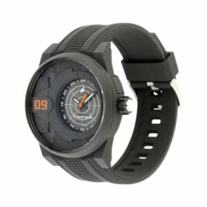 Fastrack 38058PP02 Trendies Dark Grey Dial Silicone Strap Watch