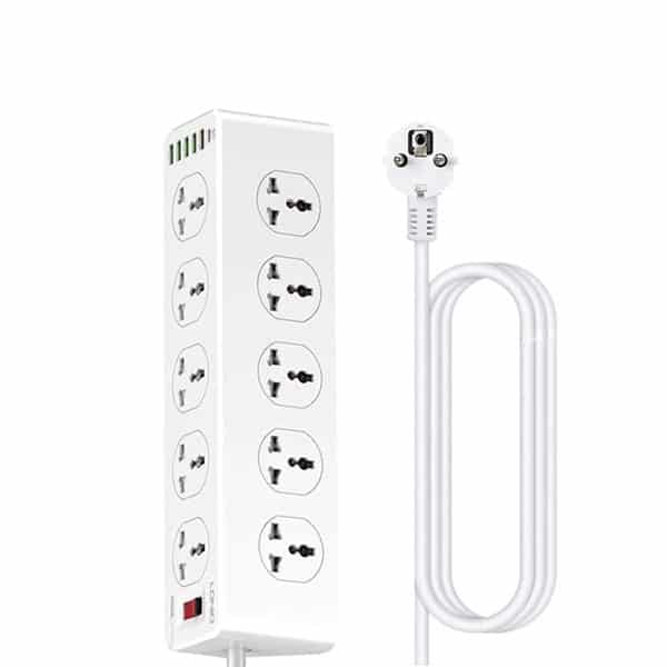 LDNIO SC10610 10 Sockets with PD QC3.0 USB Port Power Strips 2