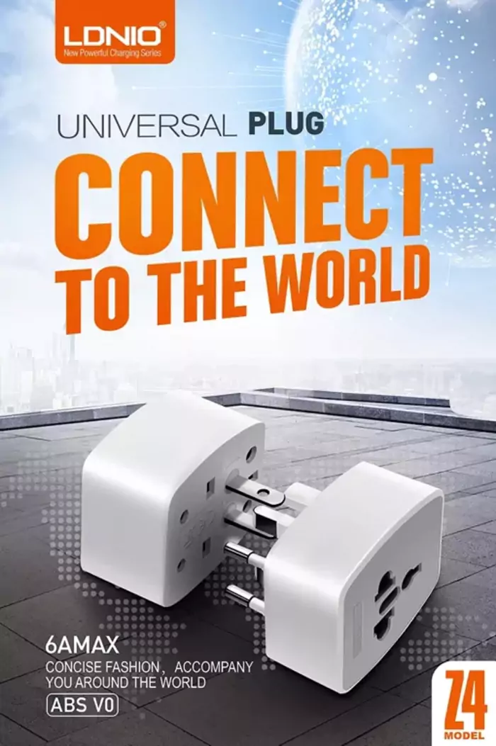 LDNIO Z4 Universal Plug 6A Max