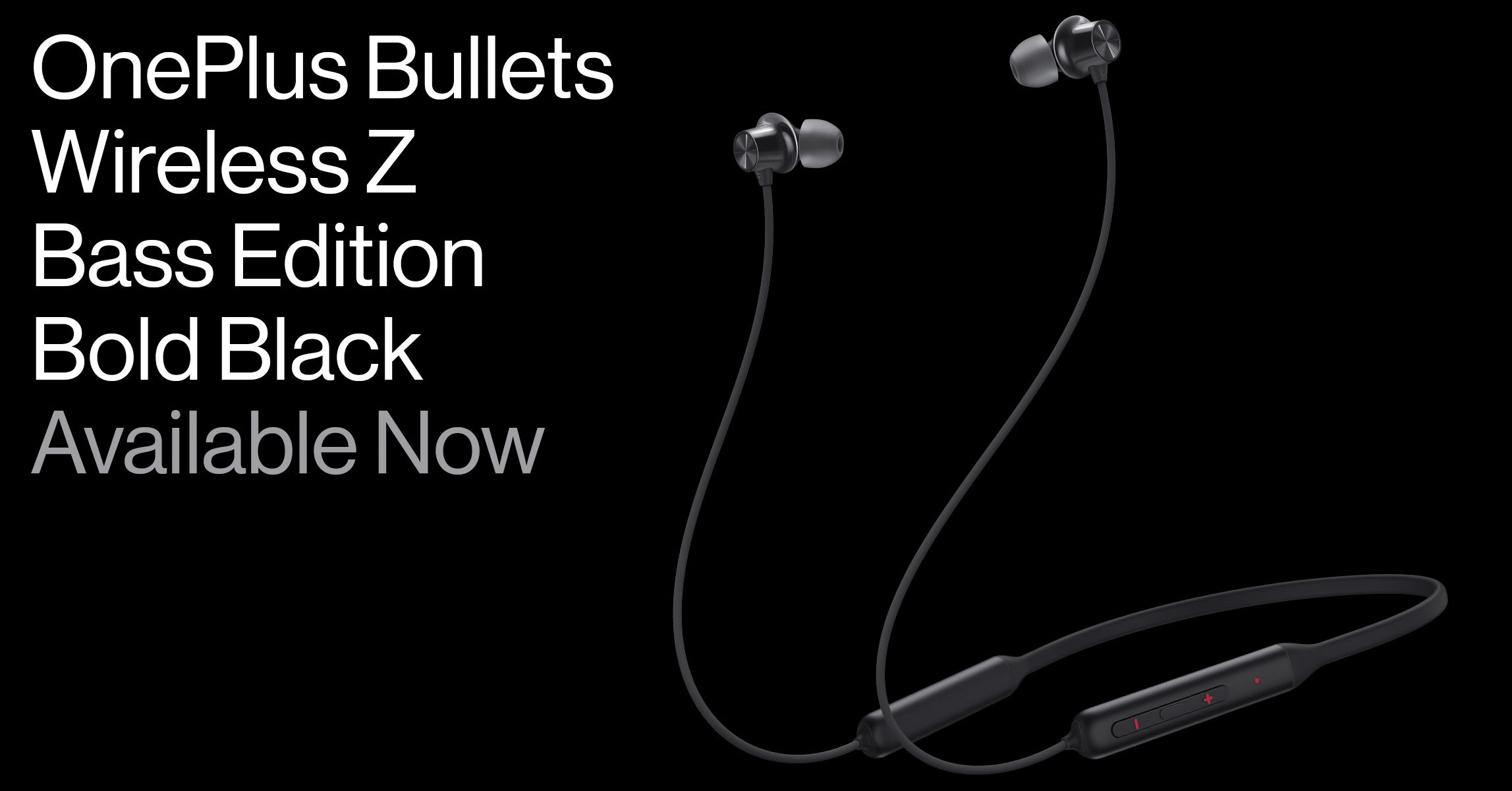 OnePlus Bullets Wireless Z Bass Edition Black
