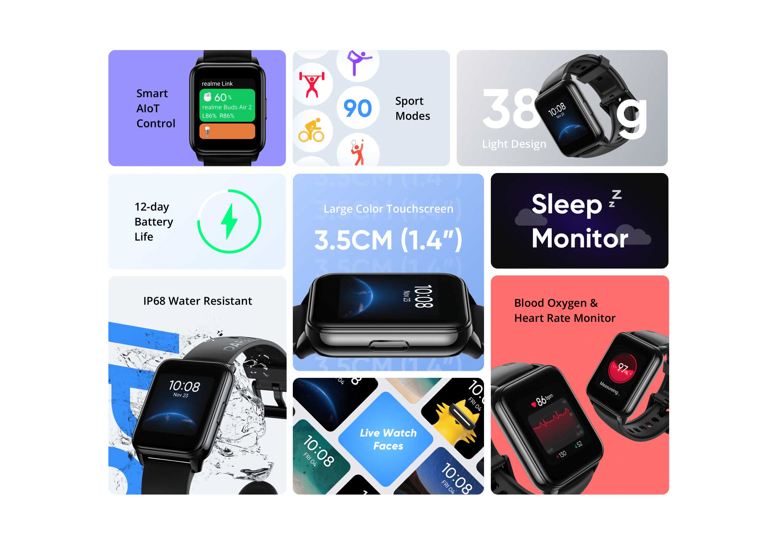 Realme Watch 2 Smart Watch 5