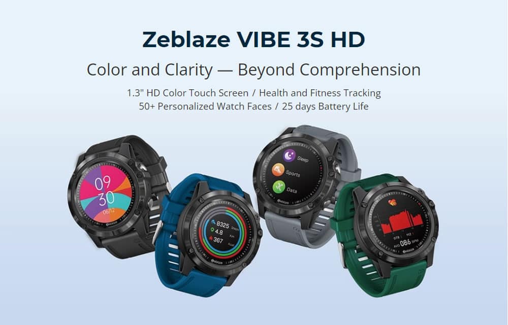 Zeblaze VIBE 3S HD Smart Watch 3