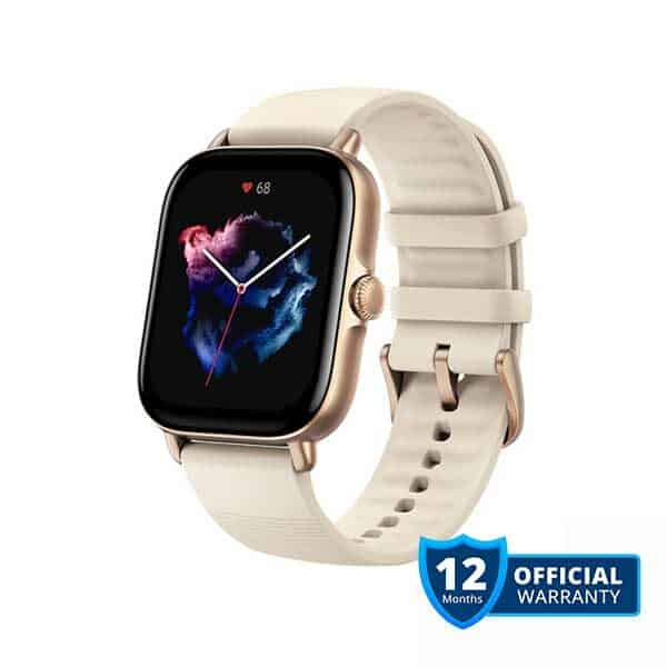 Amazfit GTS 3 Smart Watch White