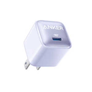 Anker Nano Pro 20W PIQ 3.0 USB C Charger Lavender
