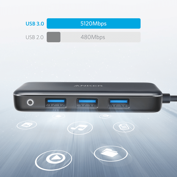 Anker Premium 4 in 1 USB C Hub Adapter 4