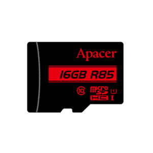 Apacer R85 16GB MicroSDHC UHS-I U1 Class 10 Memory Card