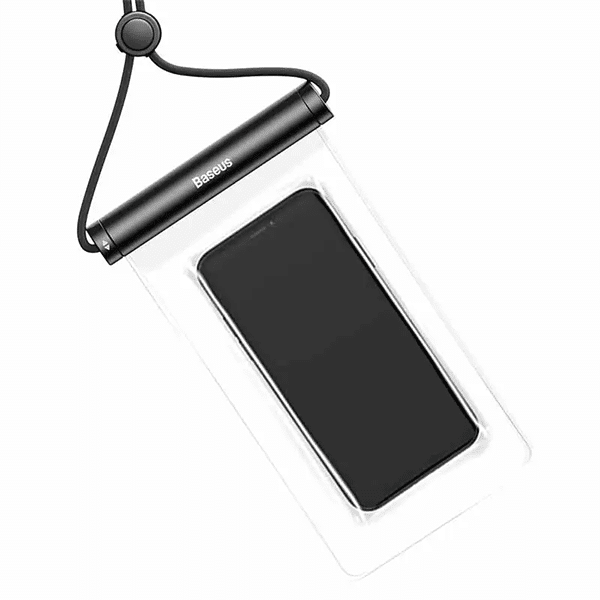 Bases Cylinder Slide Cover Waterproof Bag for Phone