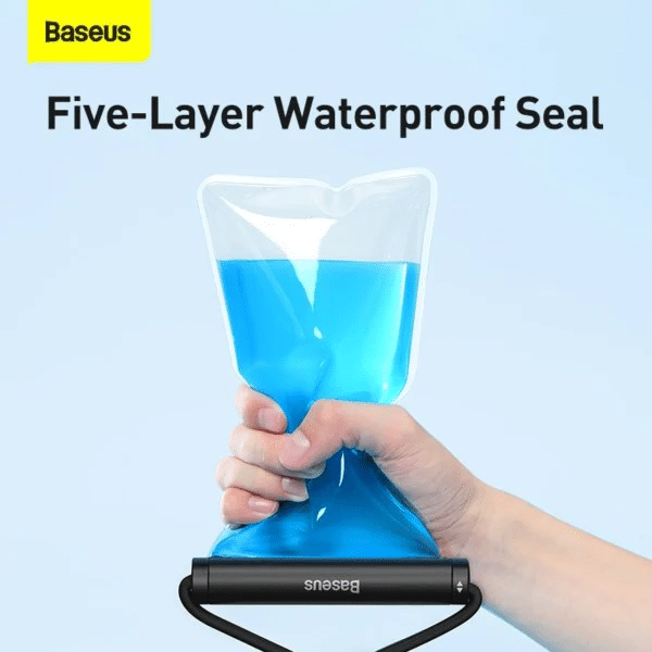 Bases Cylinder Slide Cover Waterproof Bag for Phone 6
