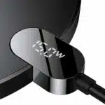 Baseus 15W Digital LED Display Wireless Charger - Image 2