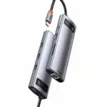 Baseus Metal Gleam Series 8 in 1 Multifunctional Type-C HUB Docking Station - Image 2