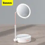 Baseus Smart Beauty Series Lighted Makeup Mirror with Storage Box DGZM-02 - Image 3