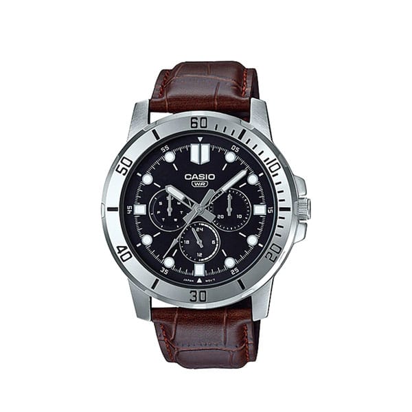 Casio MTP-VD300L-1E Analog Leather Men's Watch