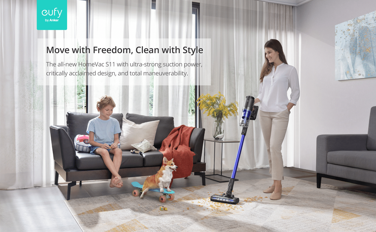 Eufy HomeVac S11 Go Cordless Stick Vacuum Cleaner 3