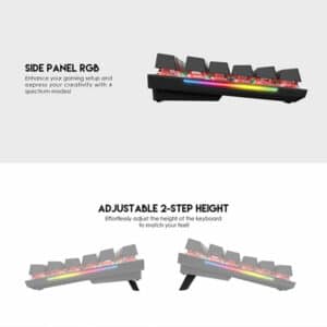 Fantech MAXFIT87 MK856 RGB Mechanical Wired Keyboard 3