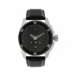 Fastrack NN3089SL04 Black Dial Leather Strap Watch
