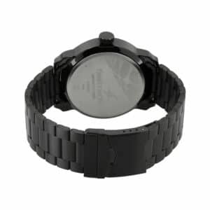 Fastrack NN3147KM01 Black Dial Black Stainless Steel Watch 2