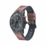 Fastrack NN3195AP01 All Nighters Black Dial Leather Watch