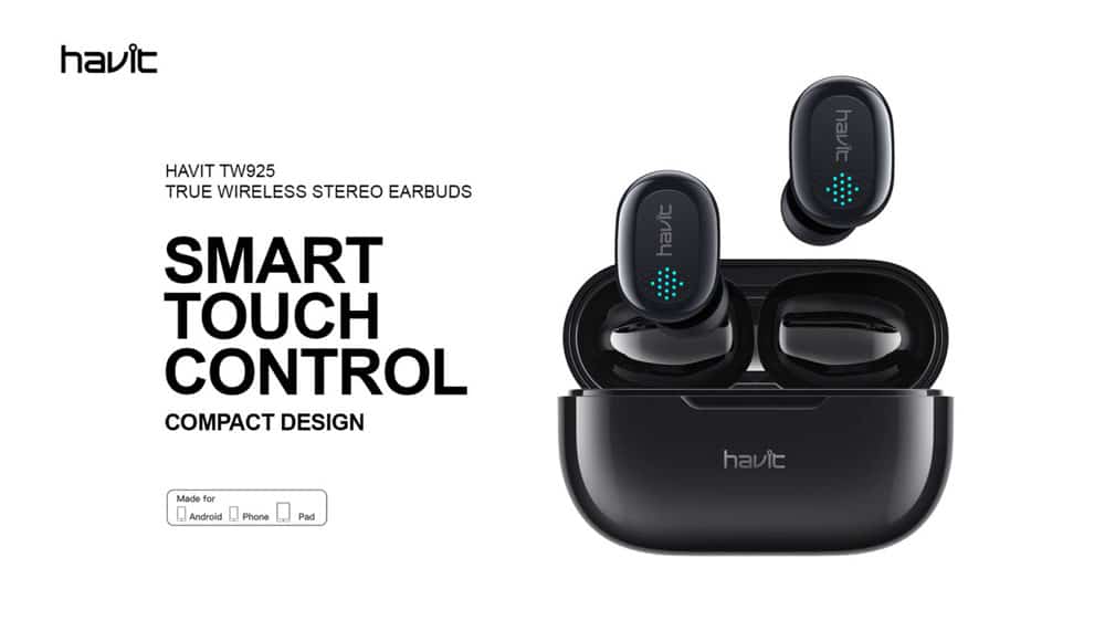 Havit TW925 True Wireless Stereo Earbuds 5