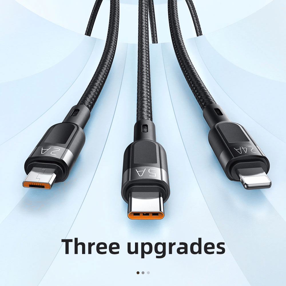Mcdodo CA 879 5A 3 in 1 Super Fast Charging Cables 3
