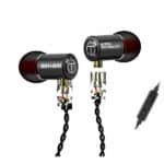 TRN M10 Dual Driver In Ear Headphone Black