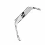 Titan 1729SM04 Workwear White Dial Steel Watch