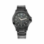 Titan NN1698NM01 Black Dial Steel Strap Watch