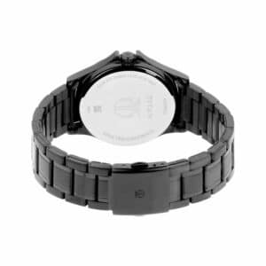 Titan NN1698NM01 Black Dial Steel Strap Watch 4