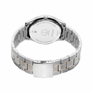 Titan NN1768KM01 Retrograde Black Dial Steel Watch 3