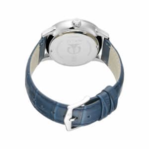 Titan NN90100SL02 On Trend Blue Dial Leather Watch