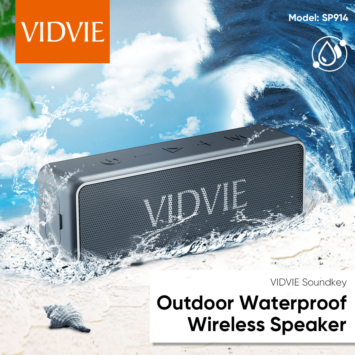 VIDVIE SP914 Portable Wireless Speaker 6