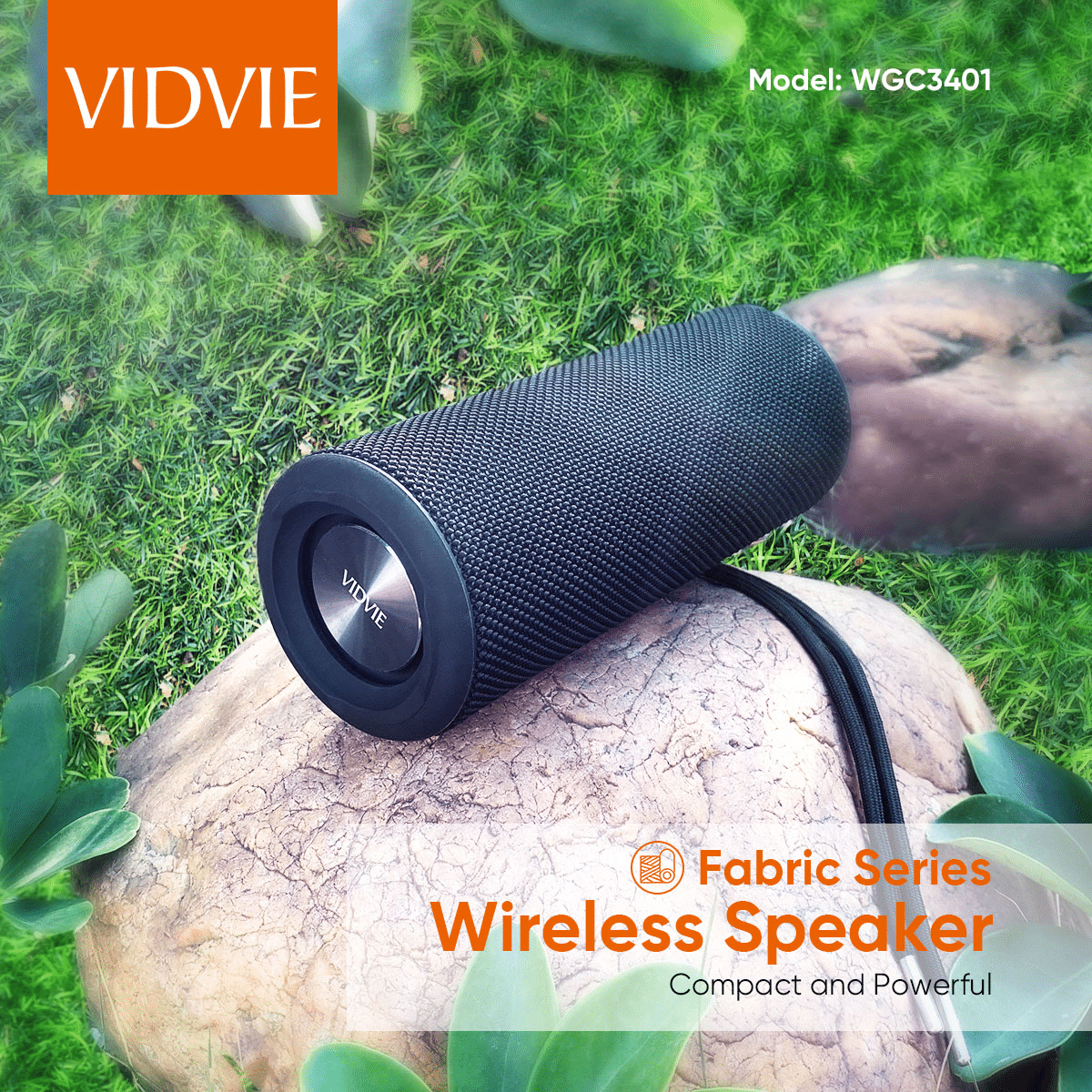 VIDVIE WGC3401 Portable Wireless Speaker 1