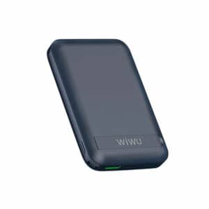 WiWU Snap Cube 10000mAh Magnetic Wireless Charging Power Bank Blue 1