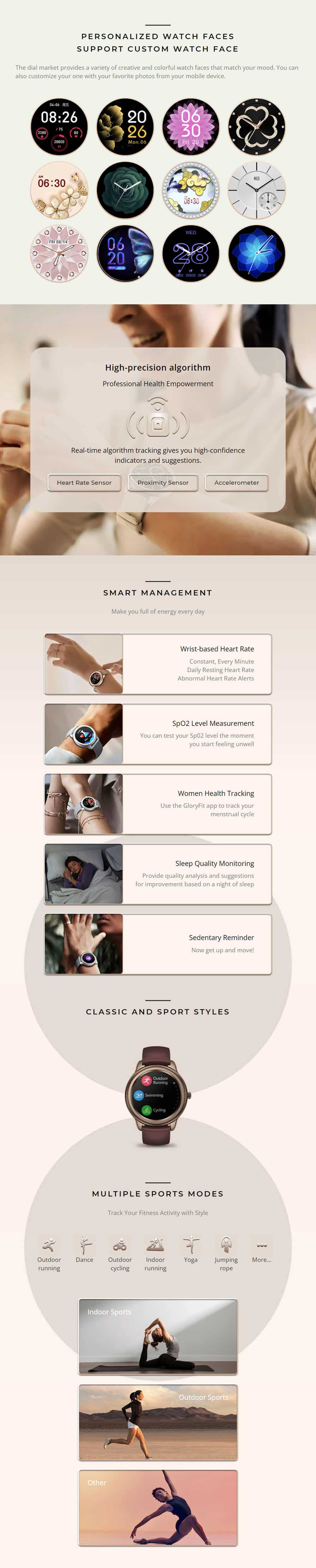 Zeblaze Lily Smart Watch 4