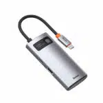 Baseus Metal Gleam Series 4 in 1 Multifunctional Type-C HUB Docking Station - Image 2