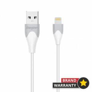 Energizer Two Tone MFI Lighting 2.4A Cable 1.2M C610LGWH