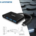 Energizer USB C to 3 USB A 1 USB C 3.1 HUB HC304AC 2