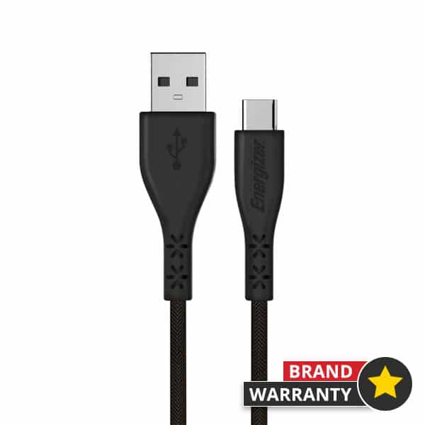 Energizer USB Type C 2.4A Cable 1.2M C410CGBK