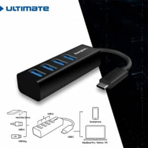 Energizer USB Type C to 4 USB A 3.1 HUB HC304A 2