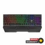 Havit KB856L RGB Backlit Mechanical Keyboard with Wrist Rest