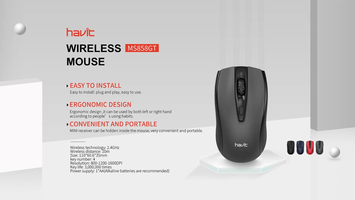 Havit MS858GT Wireless Mouse 2
