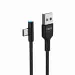 Havit H671 USB C Elbow LED Data Cable 2.1A 2