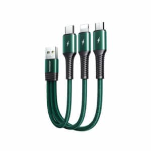 Joyroom 3 in 1 Short Charging Cable S 01530G9 Green