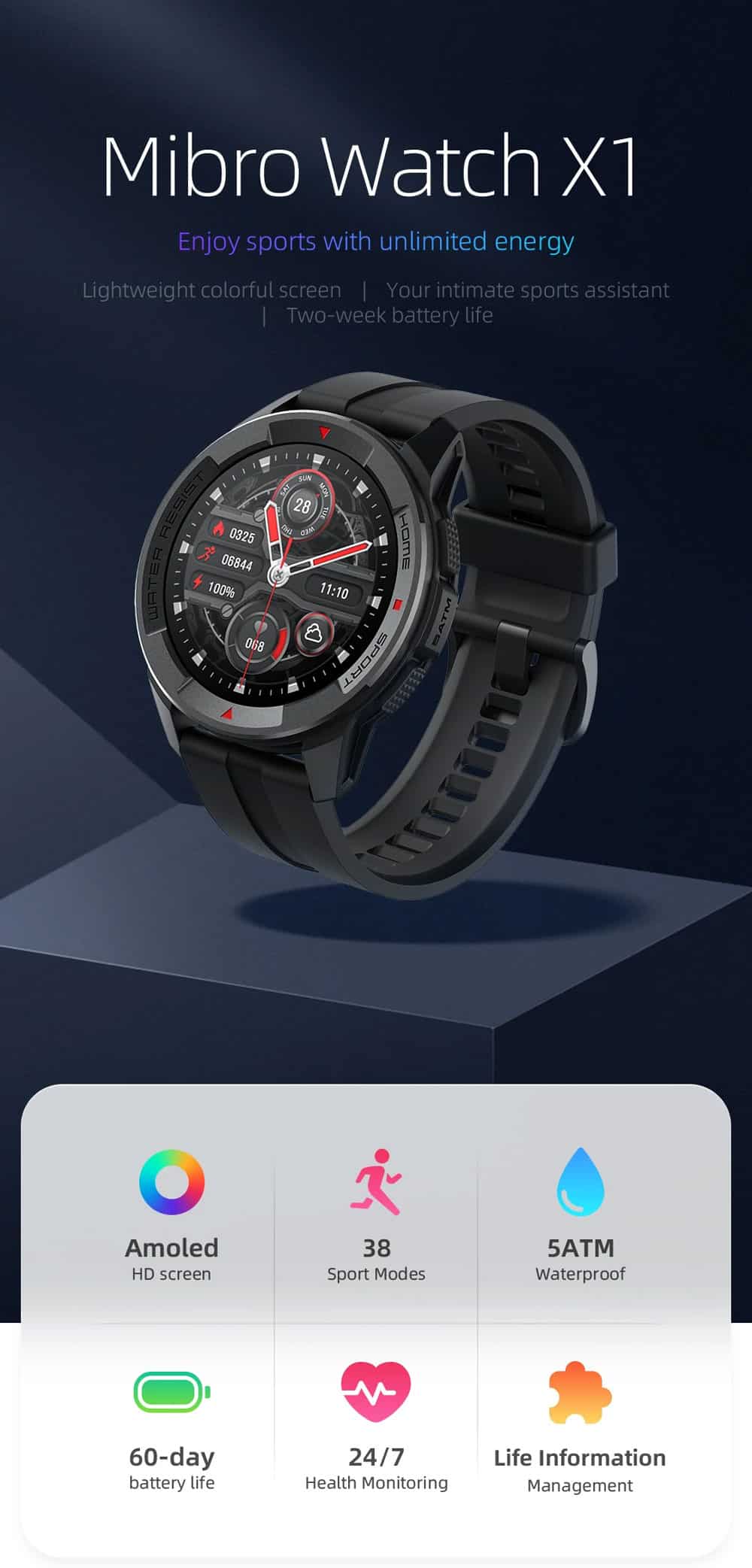 Xiaomi Mibro X1 Smart Watch 11
